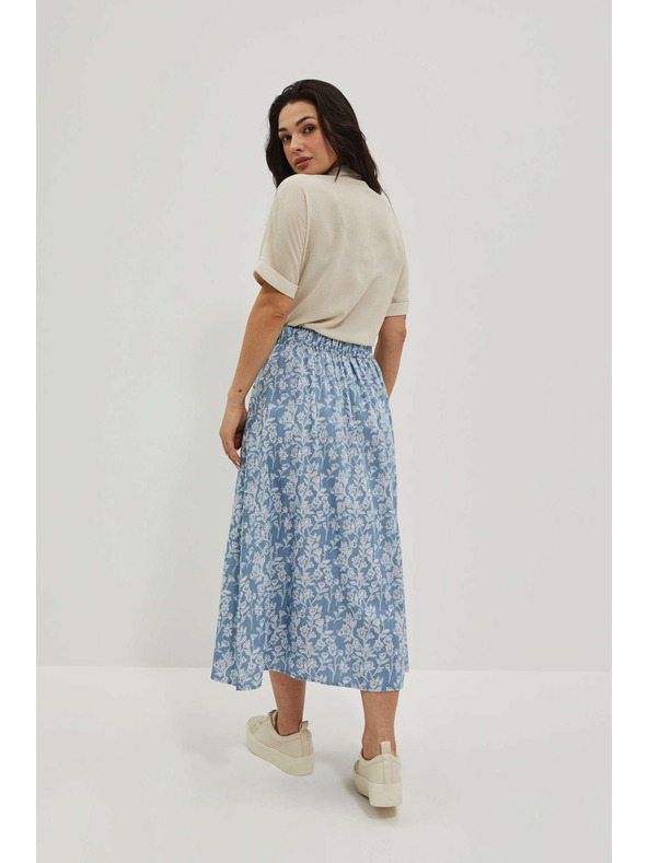 Moodo Лиоцелова пола с цветен принт Moodo