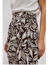 Moodo Щампована пола с връзване в талията Moodo