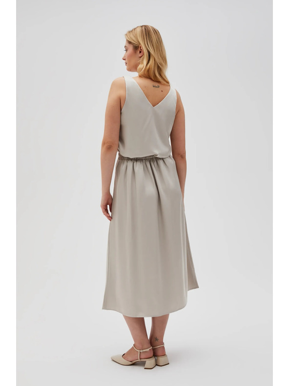 Moodo Миди пола бежова Moodo