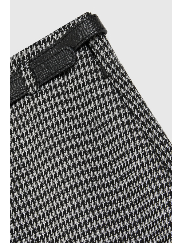 Moodo Пола с пепит десен сива Moodo