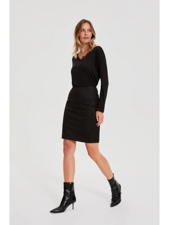 Moodo Моливковидна пола черна Moodo