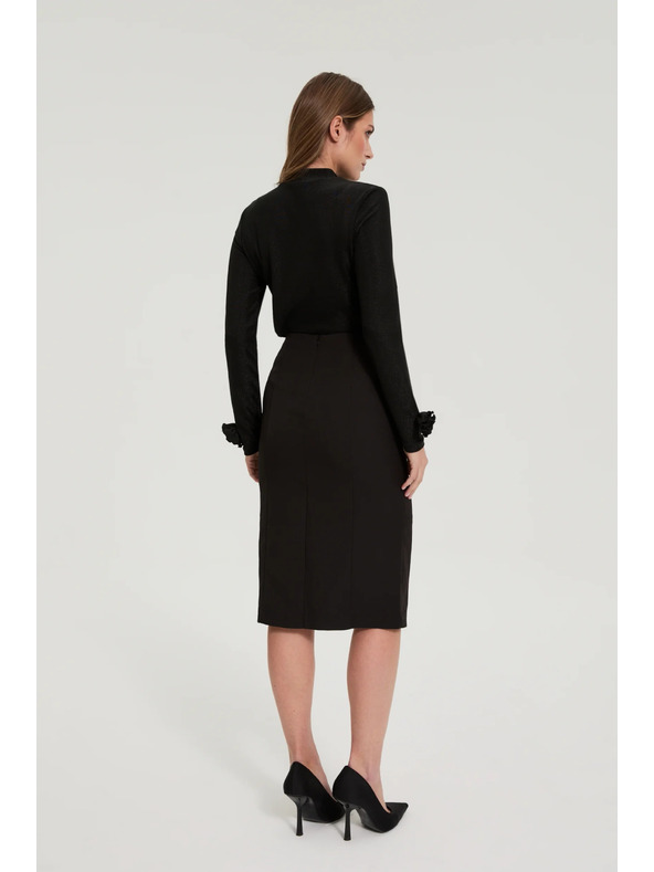 Moodo Черна пола с воланти Moodo