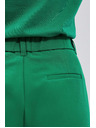 Moodo Зелени панталони с широки крачоли Moodo