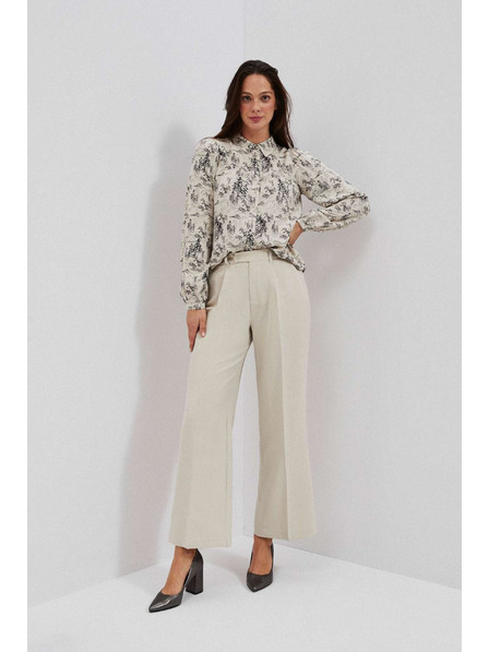 Moodo Пясъчни панталони с широки крачоли Moodo