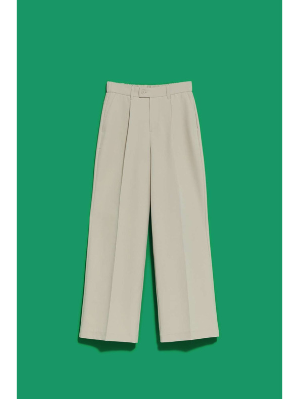 Moodo Пясъчни панталони с широки крачоли Moodo