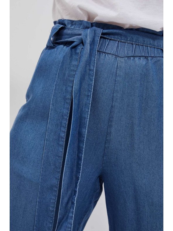 Moodo Лиоцелови панталони с прави крачоли Moodo