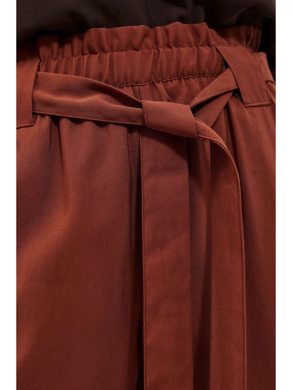 Moodo Вискозни панталони с права крачол Moodo