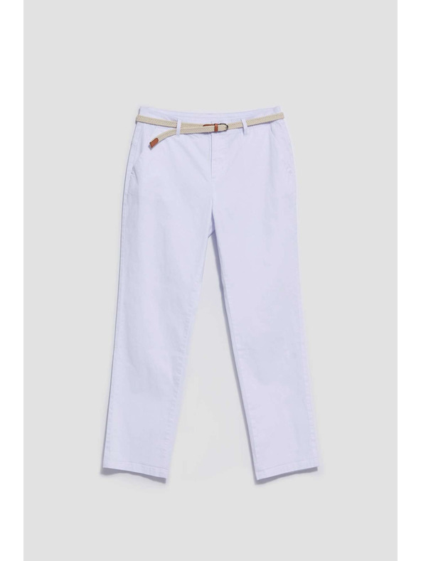Moodo Бели чино панталони Moodo