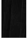 Moodo Черни панталони с широки крачоли от ребрест материал Moodo