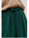 Moodo Малахитови панталони с широки крачоли Moodo