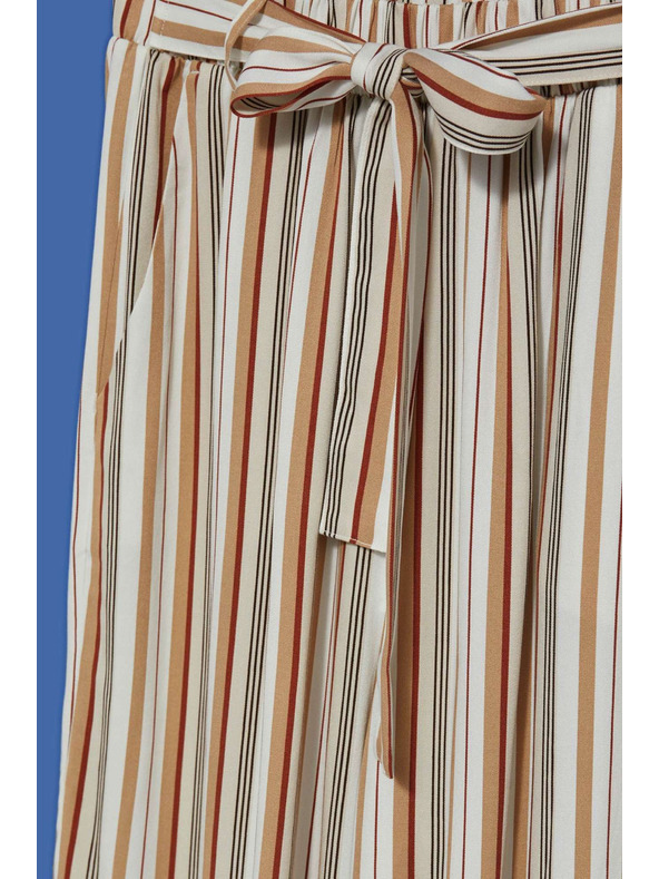 Moodo Перлени раирани панталонки-пола Moodo