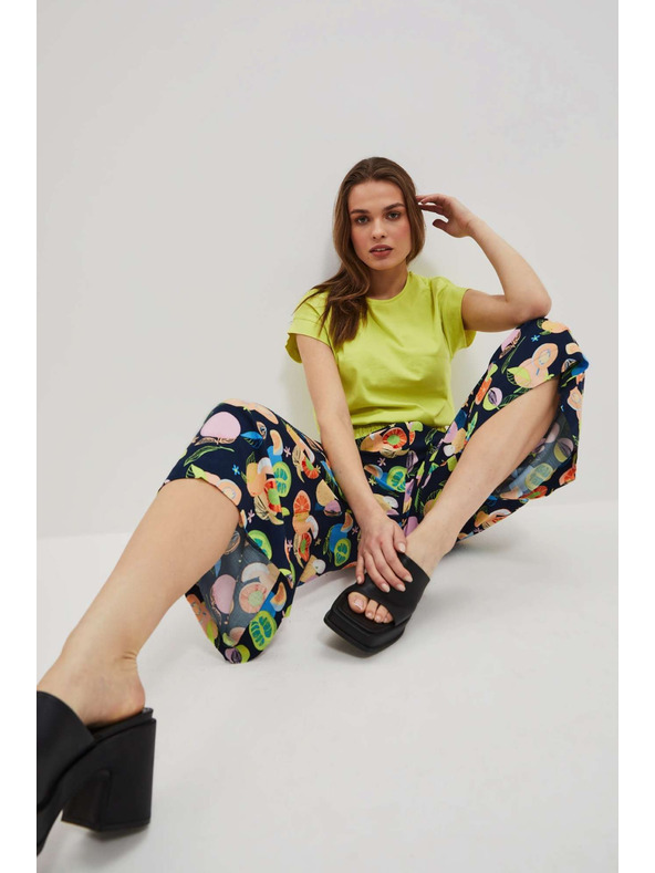 Moodo Щампосани калготки кюлоти в перлено Moodo