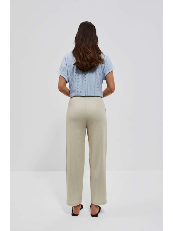 Moodo Пясъчни панталони с права крачол Moodo