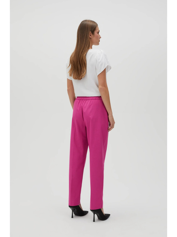 Moodo Фуксия панталони с прави крачоли Moodo