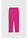 Moodo Фуксия панталони с прави крачоли Moodo