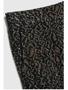 Moodo Черни панталони с леопардов десен Moodo