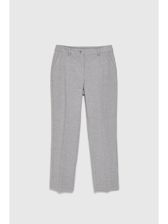 Moodo Сиви панталони с текстура Moodo