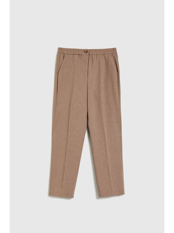 Moodo Кафяви цигарени панталони Moodo