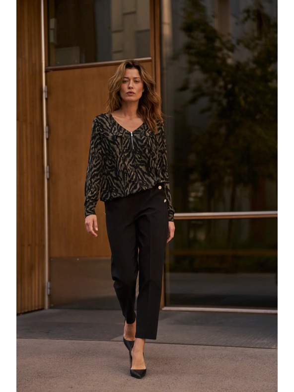 Moodo Черни цигарени панталони Moodo