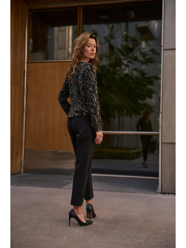 Moodo Черни цигарени панталони Moodo