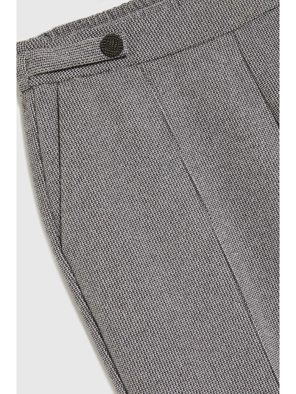 Moodo Сиви цигарени панталони Moodo