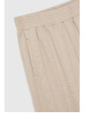 Moodo Бежови широки панталони Moodo