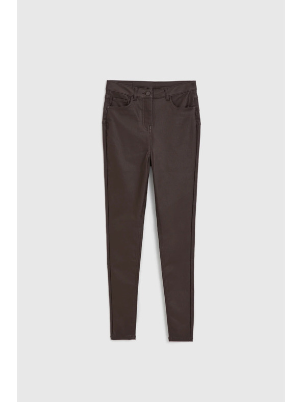 Moodo Вакс панталони кафяви Moodo