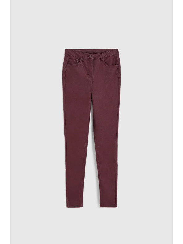 Moodo Вакс панталони винено червени Moodo