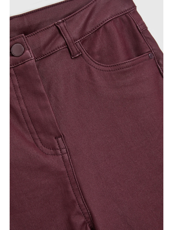 Moodo Вакс панталони винено червени Moodo