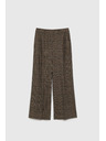 Moodo Кафяви каре панталони Moodo