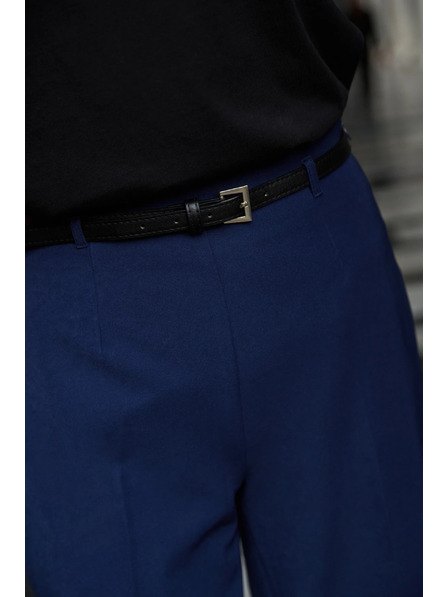 Moodo Тъмносини панталони с колан Moodo