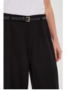 Moodo Черни панталони с колан Moodo