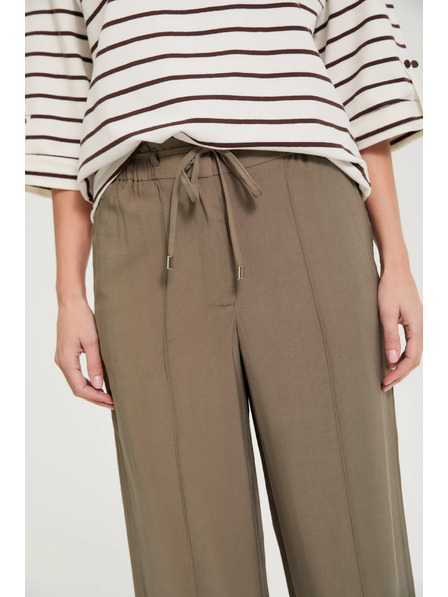 Moodo Оливови свободни панталони Moodo