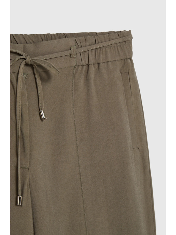 Moodo Оливови свободни панталони Moodo