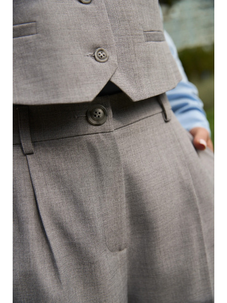 Moodo Сиви панталони с текстура Moodo