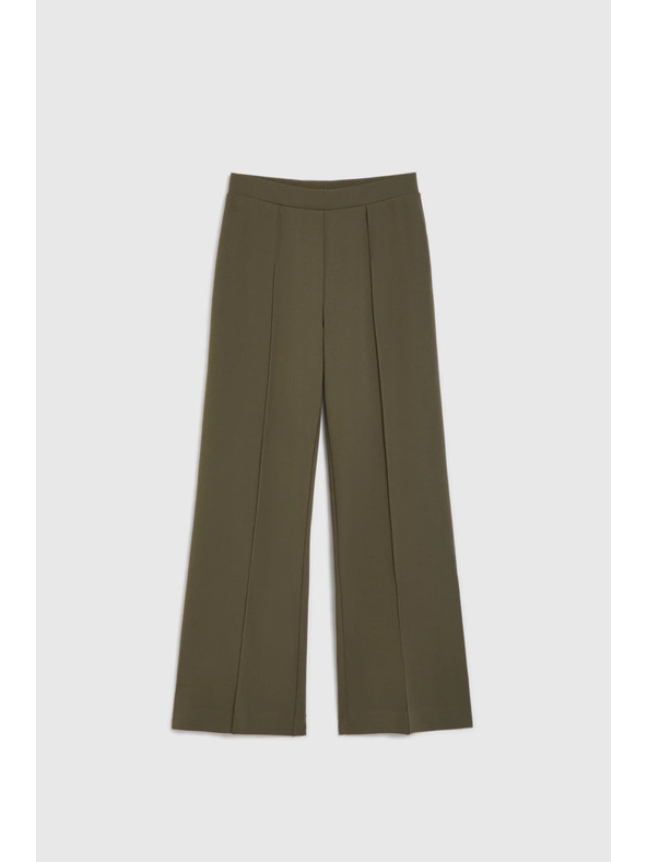 Moodo Гладки панталони в маслинено Moodo