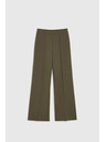 Moodo Гладки панталони в маслинено Moodo