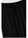 Moodo Черни вискозови панталони Moodo