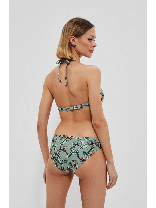 Moodo Горна част на бански костюм в сребристо Moodo