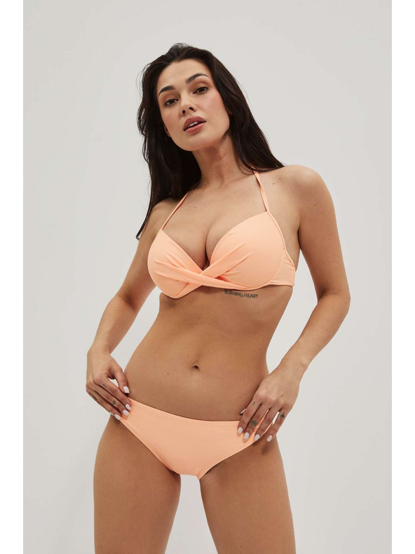 Moodo Горна част на бански костюм в праскова Moodo