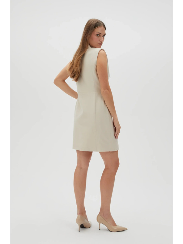 Moodo Елегантни бежови рокли Moodo