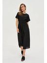 Moodo Черни вискозени рокли Moodo