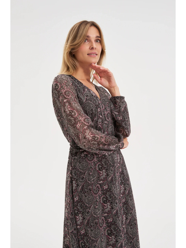 Moodo Щампосани черни рокли Moodo