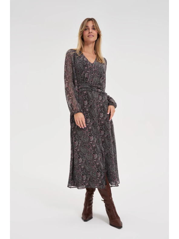 Moodo Щампосани черни рокли Moodo