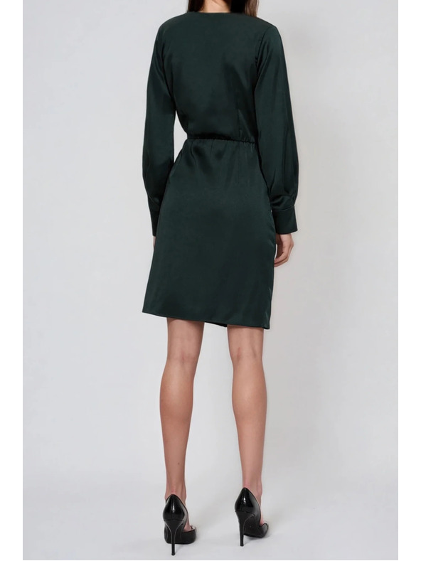 Moodo Зелени рокли с набор около бедрата Moodo