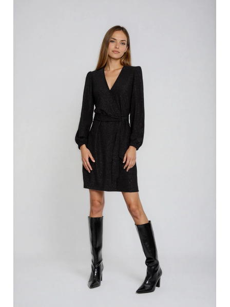 Moodo Черни рокли с деколте Moodo