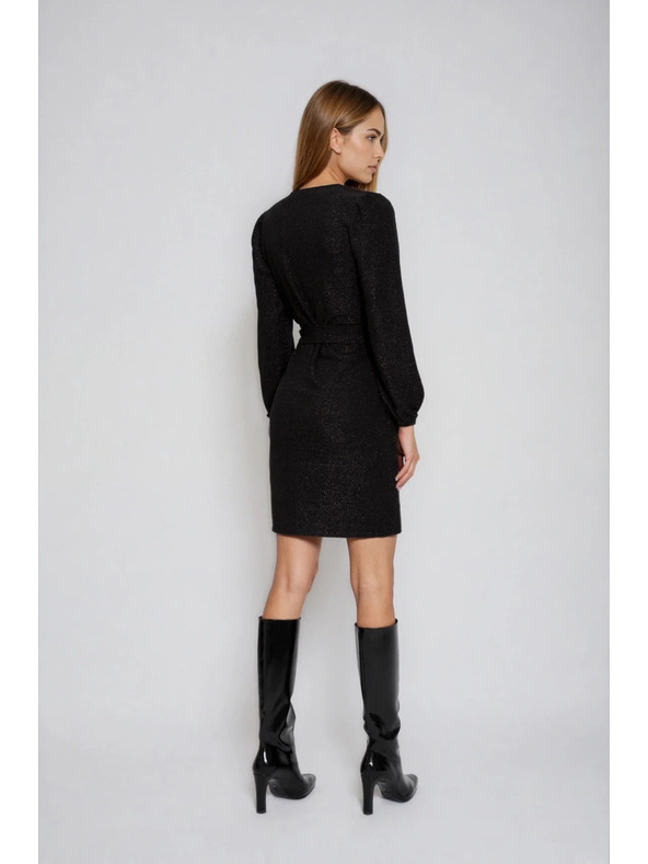 Moodo Черни рокли с деколте Moodo