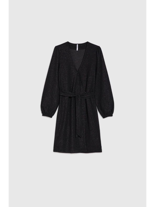 Moodo Черни рокли с деколте Moodo