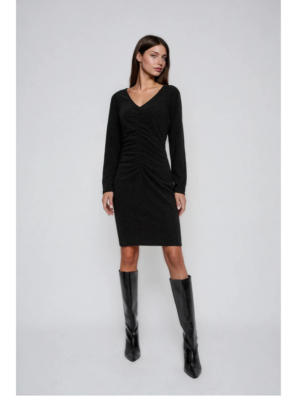 Moodo Прилепнали черни рокли Moodo