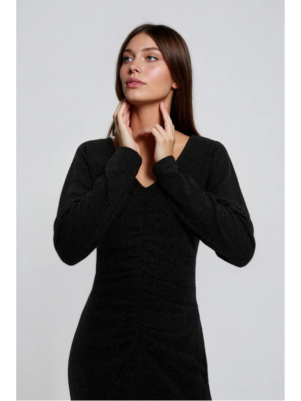 Moodo Прилепнали черни рокли Moodo